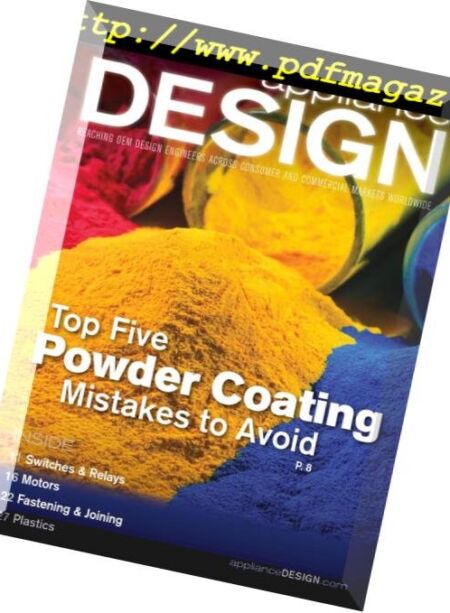 appliance DESIGN – November 2018 Cover