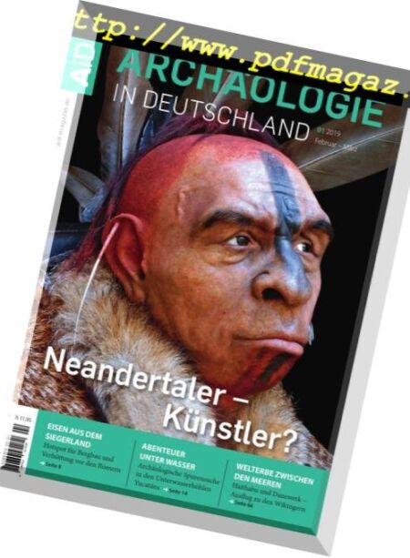 Archaologie in Germany – Februar-Marz 2019 Cover