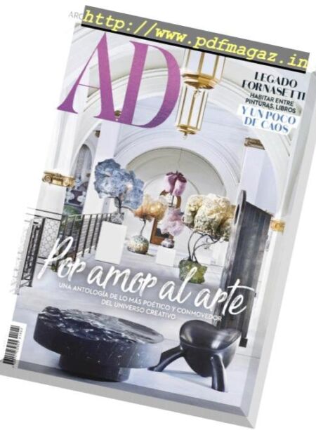 Architectural Digest Mexico – febrero 2019 Cover