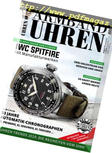 Armbanduhren – Februar 2019 Cover