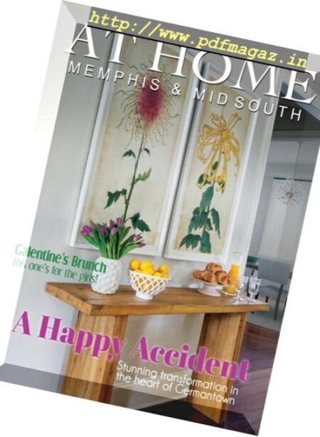 At Home Memphis & Mid South – February 2019 Cover