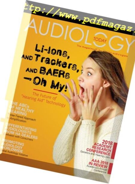 Audiology Today -July – August 2018 Cover