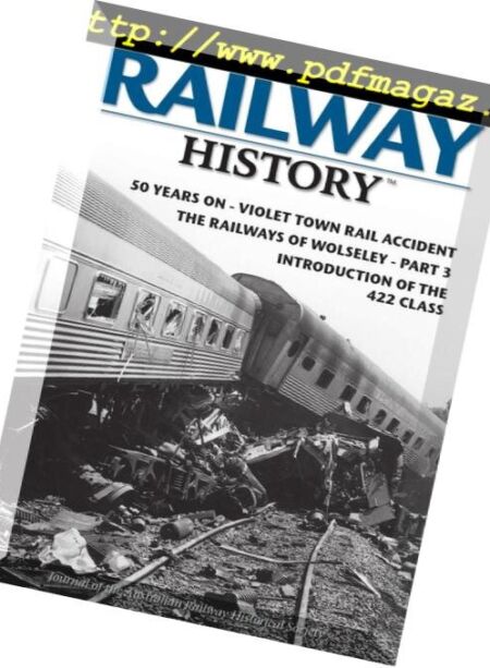 Australian Railway History – February 2019 Cover