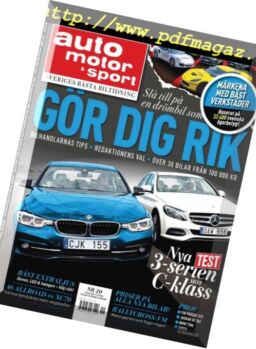 Auto Motor & Sport Sverige – 15 september 2015