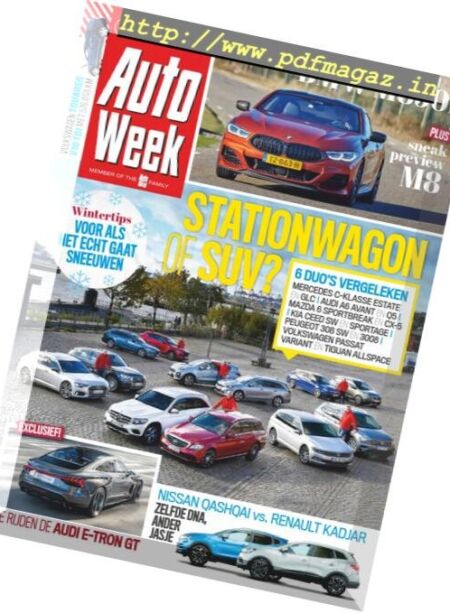 AutoWeek Netherlands – 16 januari 2019 Cover