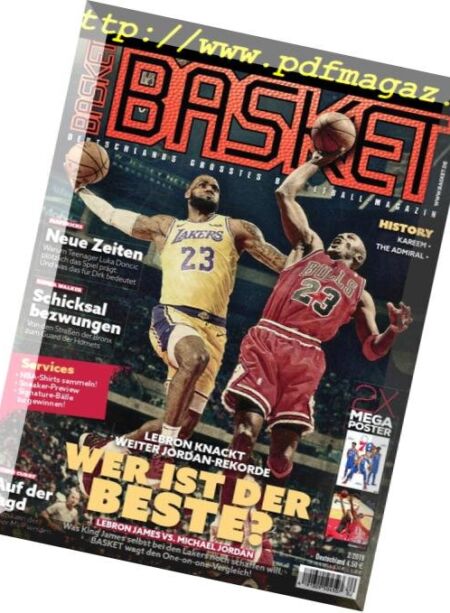 Basket Germany – Februar 2019 Cover