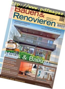 Bauen & Renovieren – Marz-April 2019