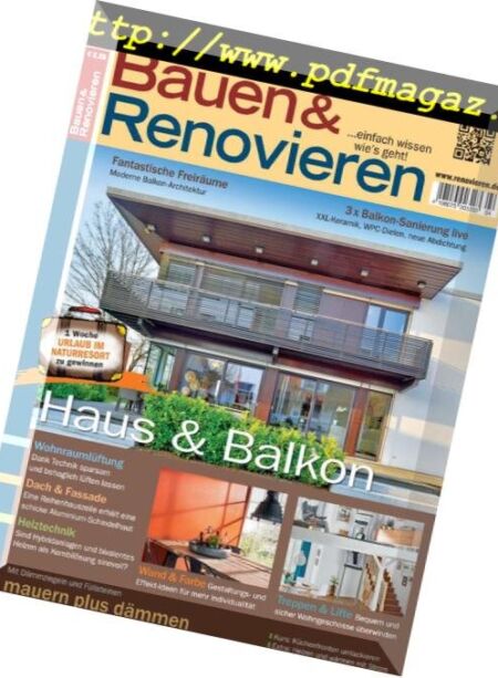 Bauen & Renovieren – Marz-April 2019 Cover