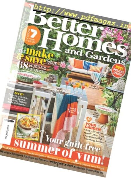 Better Homes and Gardens Australia – February 2019 Cover