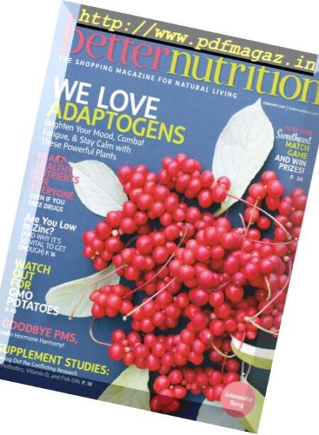 Better Nutrition – February 2019 Cover