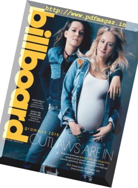 Billboard – January 26, 2019 Cover