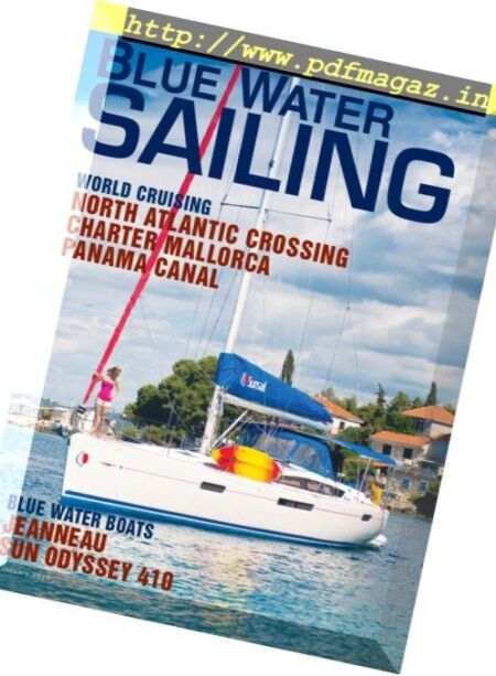 Blue Water Sailing – January 2019 Cover