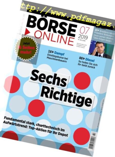 BOrse Online – 14 Februar 2019 Cover