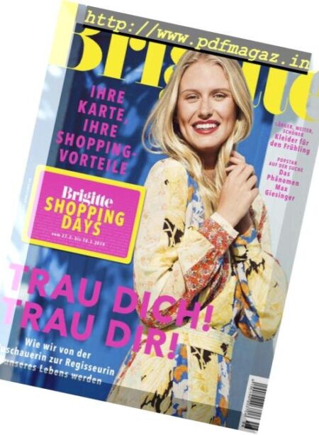 Brigitte – 09 Marz 2019 Cover