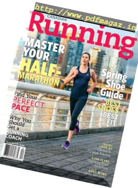 Canadian Running – March-April 2019 Cover