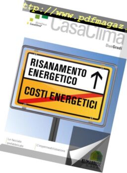 CasaClima DueGradi – Gennaio 2019