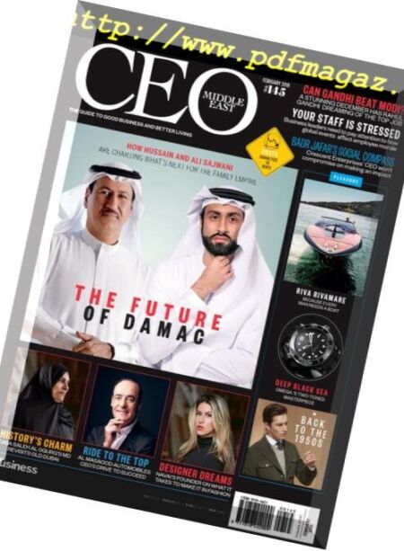 CEO Middle East – February 2019 Cover