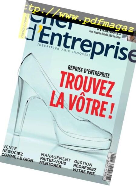 Chef d’Entreprise – fevrier 2019 Cover