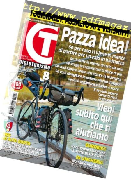 Cicloturismo – Agosto 2018 Cover