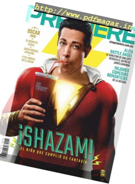 Cine Premiere – febrero 2019 Cover