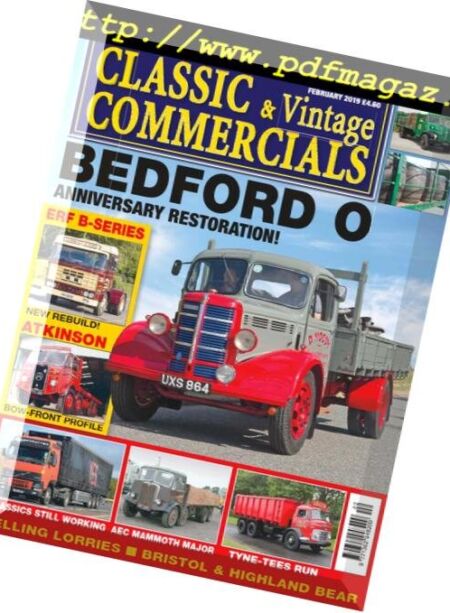 Classic & Vintage Commercials – February 2019 Cover