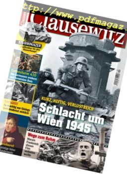Clausewitz – Marz-April 2019