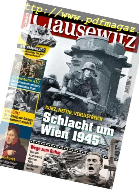 Clausewitz – Marz-April 2019 Cover