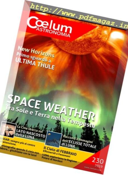Coelum Astronomia – Numero 230 2019 Cover