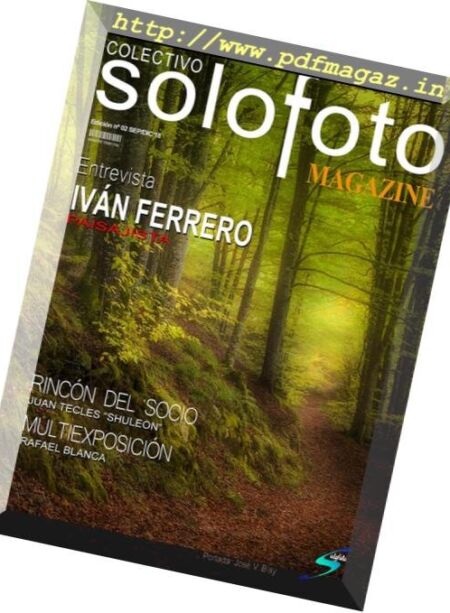 Colectivo Solofoto – Septiembre-Diciembre 2018 Cover