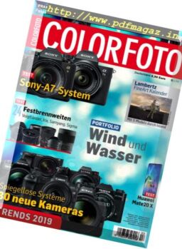 ColorFoto – Marz 2019