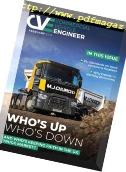 Commercial Vehicle Engineer – February 2019