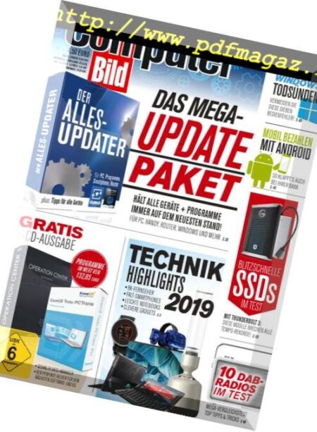 Computer Bild Germany – 18 Januar 2019 Cover