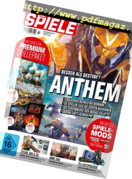 Computer Bild Spiele – Februar 2019 Cover