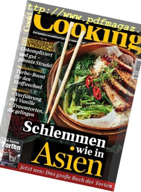 Cooking Austria – 25 Januar 2019 Cover