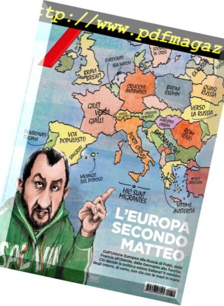 Corriere della Sera Sette – 07 febbraio 2019 Cover