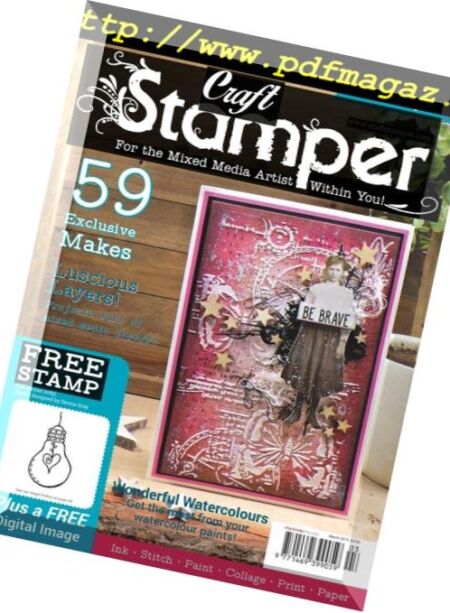 Craft Stamper – March 2019 Cover