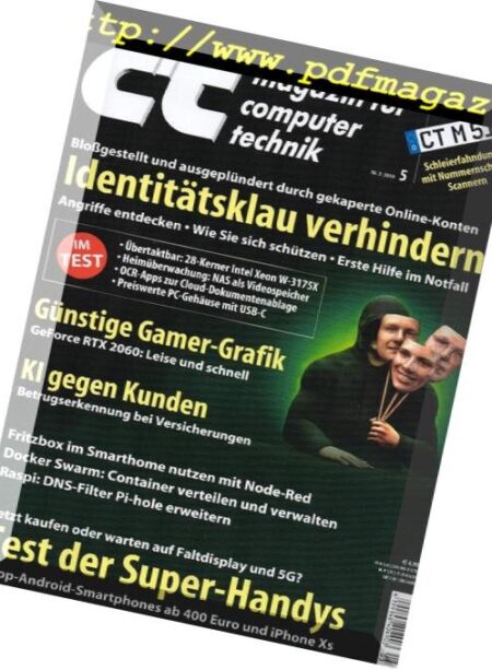 c’t Magazin – 16 Februar 2019 Cover