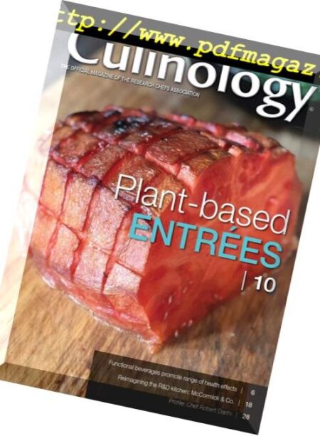 Culinology – December 2018 Cover