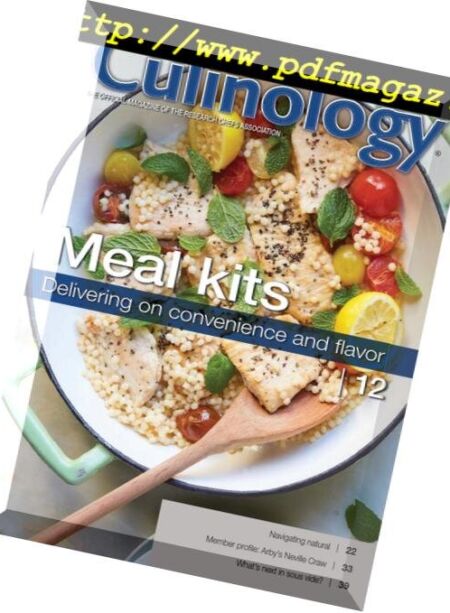 Culinology – March 2018 Cover