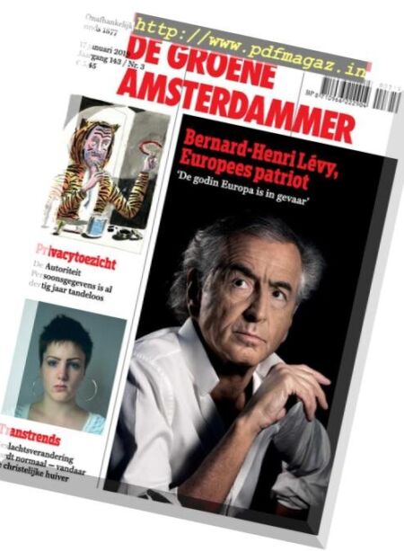 De Groene Amsterdammer – 18 januari 2019 Cover