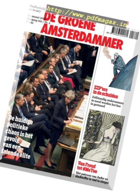 De Groene Amsterdammer – 25 januari 2019 Cover
