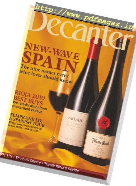 Decanter UK – March 2019 Cover