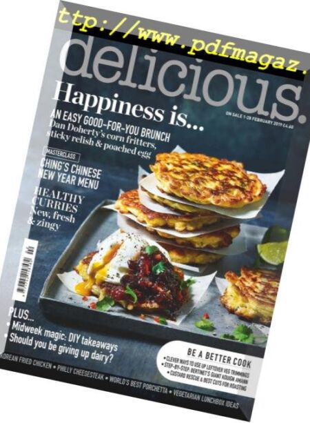 delicious UK – February 2019 Cover