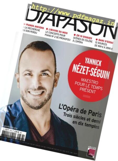 Diapason – fevrier 2019 Cover