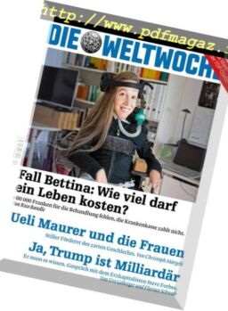 Die Weltwoche – 24 Januar 2019