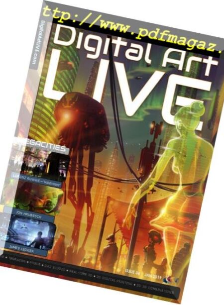 Digital Art Live – January 2019 Cover