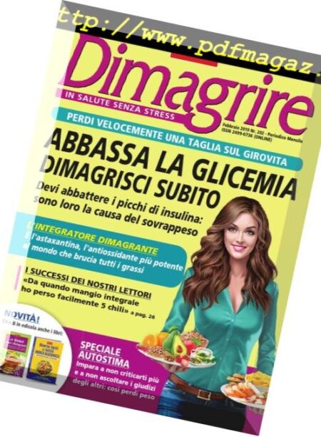 Dimagrire – Febbraio 2019 Cover