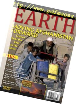Earth Magazine – July 2009