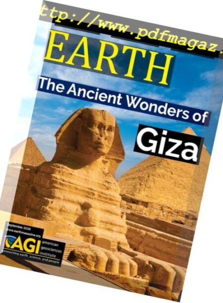 Earth Magazine – September 2018 Cover