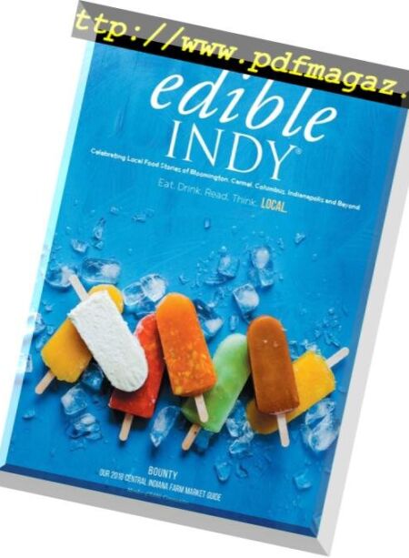 Edible Indy – Summer 2018 Cover